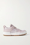 Nike Dunk Low Disrupt Leather And Mesh Sneakers In Lilac