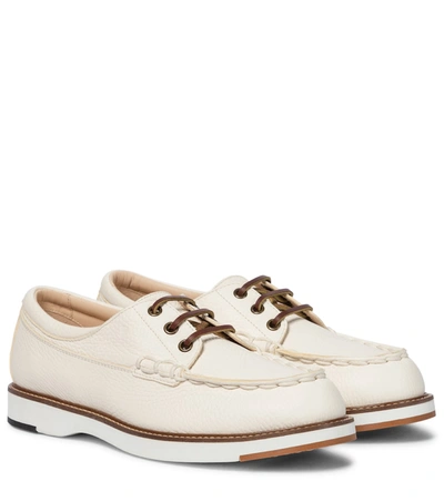 Tod's Leather Shoes In White