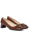 TOD'S SLIDE LEATHER PUMPS,P00539173