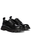 ALEXANDER MCQUEEN WANDER LEATHER DERBY SHOES,P00545465