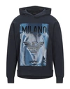 Emporio Armani Sweatshirts In Dark Blue