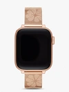 KATE SPADE ROSE-GOLD-TONE STAINLESS STEEL MESH 38/40MM BAND FOR APPLE WATCH®,ONE SIZE