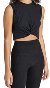 BEYOND YOGA TWIST OF FATE CROPPED TANK,BYOGA30746