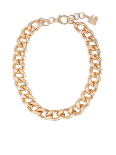 Dolce & Gabbana Chunky Curb-chain Necklace In Gold