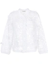VALENTINO FLORAL LACE CARDIGAN