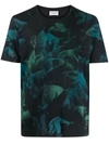 SAINT LAURENT ABSTRACT-PRINT T-SHIRT