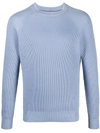 BRUNELLO CUCINELLI RIBBED-KNIT COTTON JUMPER