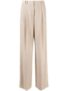 AGNONA WIDE-LEG TAILORED TROUSERS