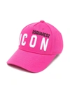 DSQUARED2 ICON-EMBROIDERED BASEBALL CAP