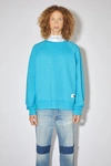 ACNE STUDIOS Label sweatshirt Bright blue