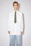 ACNE STUDIOS Oversized shirt Off white