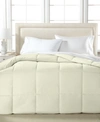 Royal Luxe Color Hypoallergenic Down Alternative Light Warmth Microfiber Comforter, King, Exclusively At Macy's In Cream