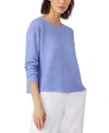 EILEEN FISHER ORGANIC RIBBED SWEATER
