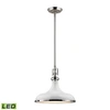Elk Lighting Rutherford 1 Light In Silver