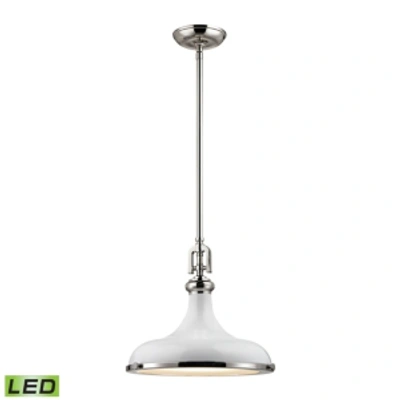 Elk Lighting Rutherford 1 Light In Silver