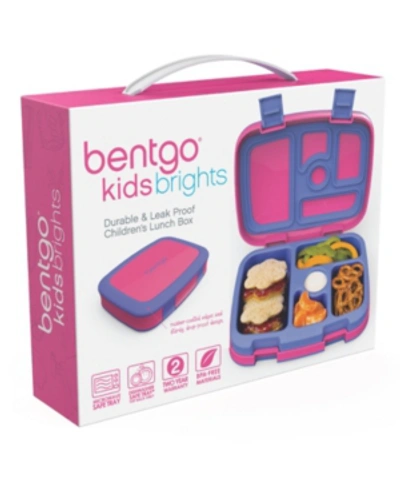 Bentgo Kids Brights 5-compartment Bento Lunch Box In Fuscia