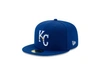 New Era Kansas City Royals 2020 Batting Practice 59fifty-fitted Cap In Light Royal