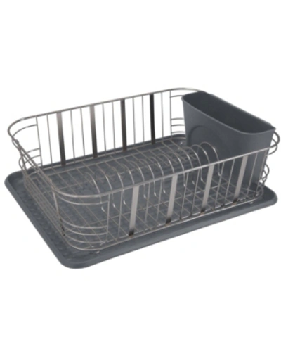 Laura Ashley Aristo Dish Rack In Gray