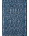 Novogratz Collection Novogratz Villa Vi-08 Blue 2'7" X 7'6" Outdoor Area Rug In Blue