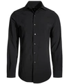 ALFANI MEN'S SLIM FIT 4-WAY STRETCH DRESS SHIRT, CREATED FOR MACY'S