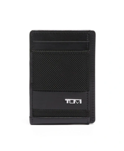 Tumi Men's Alpha Slg Money Clip Card Case In Black