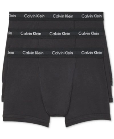CALVIN KLEIN MEN'S 3-PACK COTTON STRETCH BOXER BRIEFS UNDERWEAR