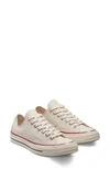 Converse Men's Parchment Chuck Taylor Low-top Sneakers In Parchment/ Garnet/ Egret