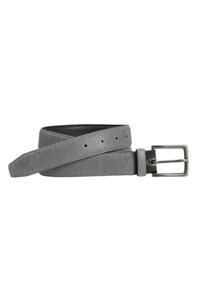 JOHNSTON & MURPHY JOHNSTON & MURPHY XC4 PERFORATED LEATHER BELT,75-7847
