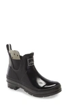 Joules 'wellibob' Short Rain Boot In Black Wellibob