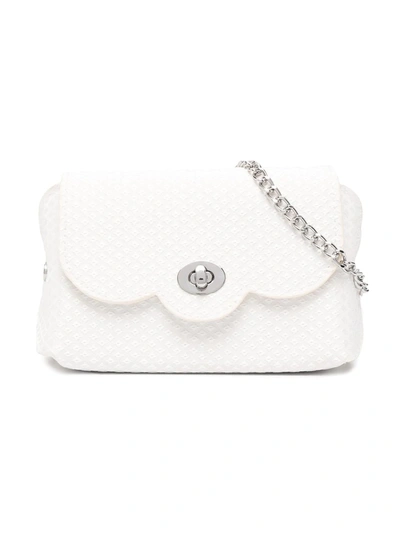 Abel & Lula Kids' Textured Effect Bag In White