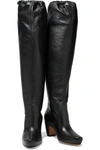 LANVIN LEATHER KNEE BOOTS,3074457345624965230