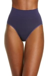 Yummie Liliana Comfortably Curved Thong In Eclipse