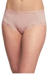 Fleur't Iconic High Waist Boyshorts In Seashell