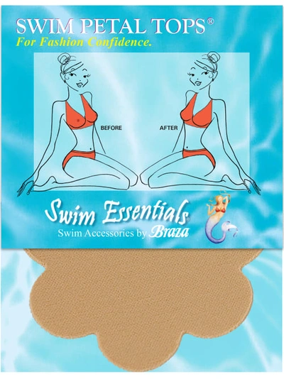 Braza Bra Disposable Swim Petals 5-pack In Cocoa