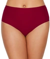 Chantelle Soft Stretch Retro Thong In Red Raspberry