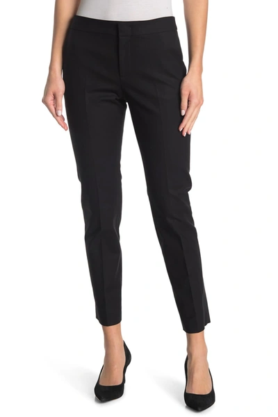 Red Valentino Solid Colorway Straight Leg Pants In Nero 0no