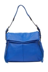 Aimee Kestenberg Penelope Leather Shoulder Bag In Lapis Blue