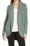 Barefoot Dreams ® Cozychic Lite® Circle Cardigan In Agave Green