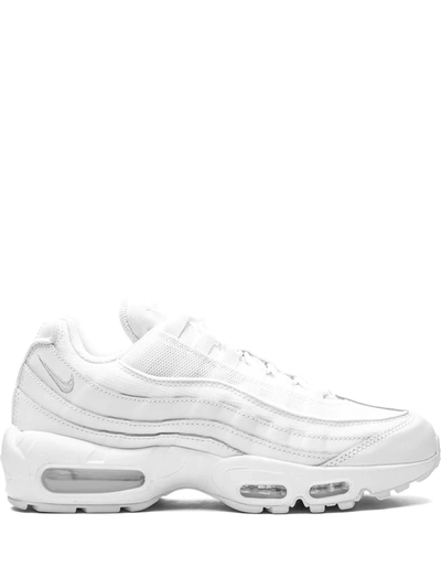 NIKE AIR MAX 95 "TRIPLE WHITE" SNEAKERS