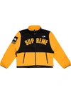 Supreme Ss19 X The North Face Arc Logo Denali Fleece Jacket Yellow In Orange