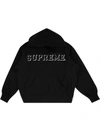 SUPREME DROP SHADOW LOGO-PRINT HOODIE