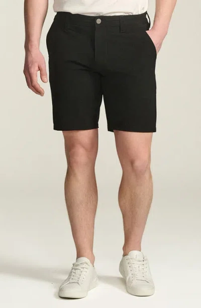 34 Heritage Arizona Commuter Flat Front Chino Shorts In Black
