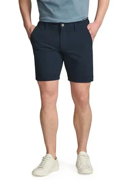 34 Heritage Arizona Commuter Slim Fit Flat Front Chino Shorts In Blue
