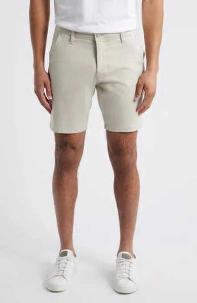 34 Heritage Arizona Slim Fit Flat Front Coolmax® Chino Shorts In Brown