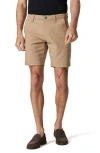 34 Heritage Arizona Stretch Cotton Blend Chino Shorts In Brown