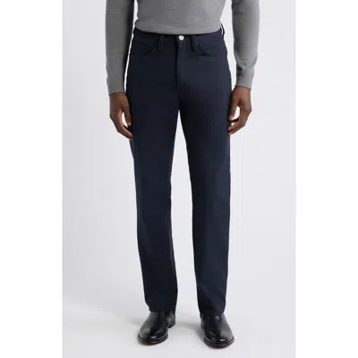34 Heritage Charisma Dark Navy Supreme Relaxed Straight Leg 5-pocket Pants In Blue