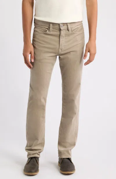 34 Heritage Charisma Diagonal Luxe Relaxed Straight 5-pocket Pants In Neutral