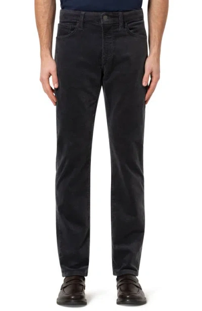 34 Heritage Charisma Relaxed Fit Stretch Corduroy Pants In Charcoal Cord