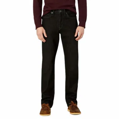 34 Heritage Charisma Relaxed Straight Jeans In Charcoal Comfort In Black