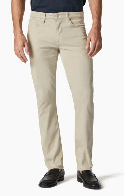 34 Heritage Charisma Relaxed Straight Leg Pants In Aluminum Twill In Neutral